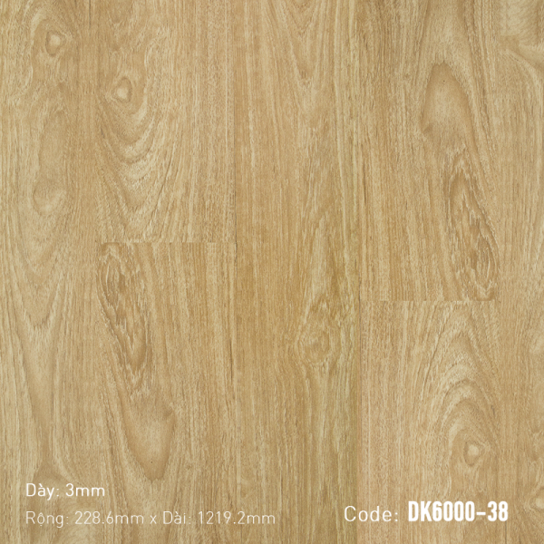 Sàn nhựa dán keo DK6000-38
