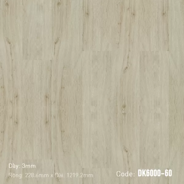Sàn nhựa dán keo DK6000-60