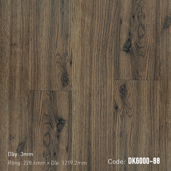 Sàn nhựa dán keo DK6000-88