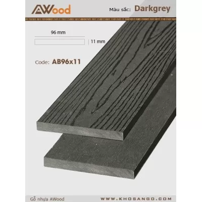 AWood AB96x11 Darkgrey
