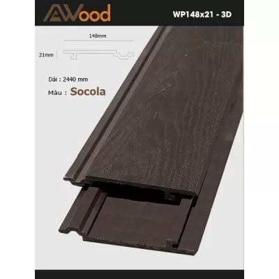 AWood WP148x21-3D Socola