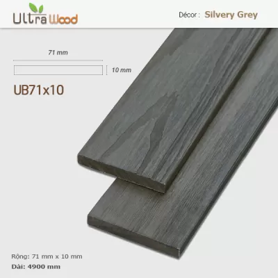UltraWood UB71x10 Silvery Grey