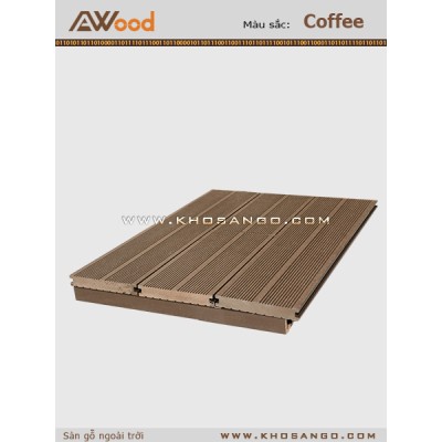 Sàn gỗ AWood SD150x23 Coffee