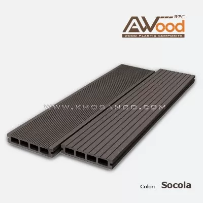 Sàn gỗ AWood HD135x25 socola