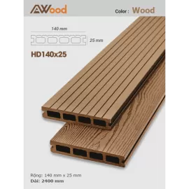 Sàn gỗ AWood HD140x25-4 Wood