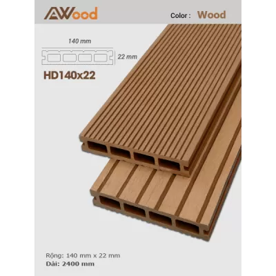 Sàn gỗ AWood HD140x22 Wood