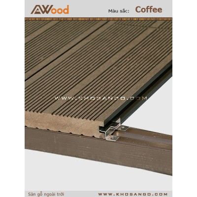 Sàn gỗ AWood SD150x23 Coffee