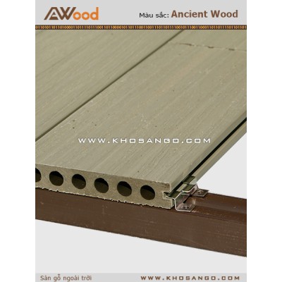 Sàn gỗ AWood AU140x23 Teak M