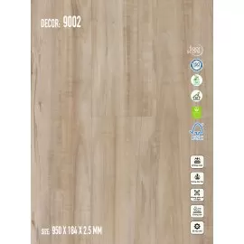 Sàn nhựa Galaxy Vân Gỗ 9002