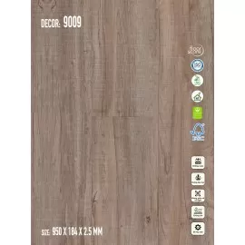 Sàn nhựa Galaxy Vân Gỗ 9009