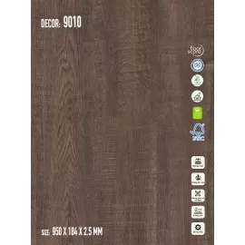 Sàn nhựa Galaxy Vân Gỗ 9010