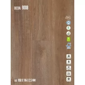 Sàn nhựa Galaxy Vân Gỗ 9008