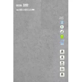 Sàn nhựa Galaxy Giả Đá 3202