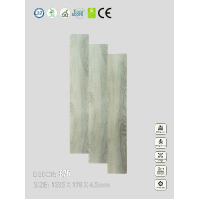 Sàn nhựa Vina Spc 4.5mm 876
