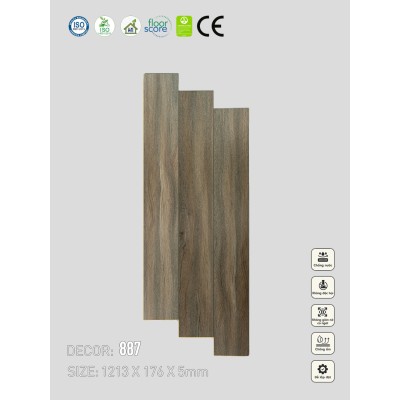 Sàn nhựa VinapoLy 5mm V887