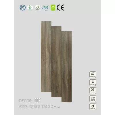 Sàn nhựa VinapoLy 5mm V887