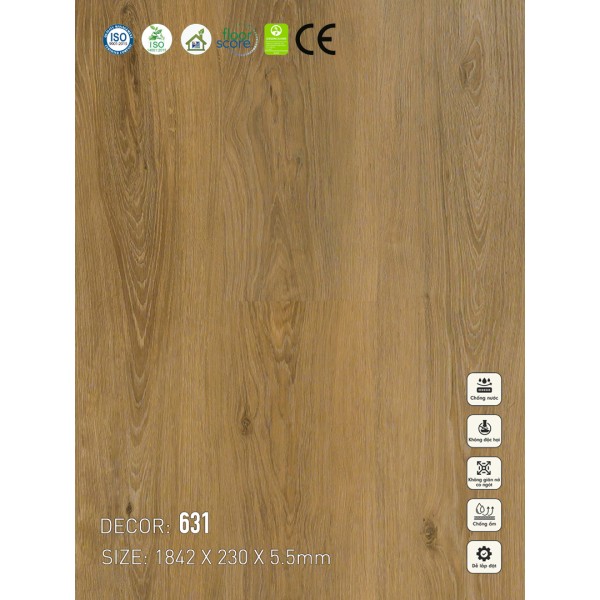 631 Sàn nhựa Vina Spc 5.5mm