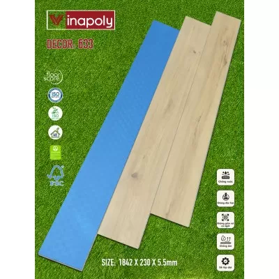 633 Sàn nhựa Vina Spc 5.5mm