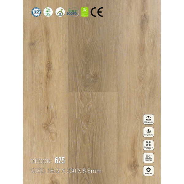 625 Sàn nhựa Vina Spc 5.5mm