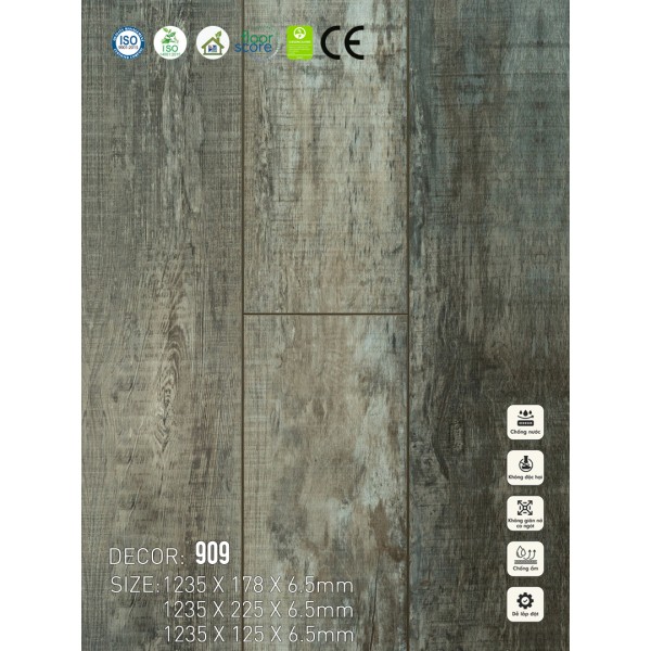 909 Sàn nhựa SPC Vina 6.5mm