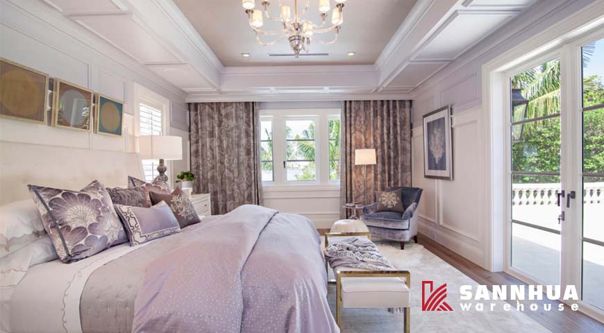 Trang trí không gian nội thất dể dàng với màu tím hồng Lilac